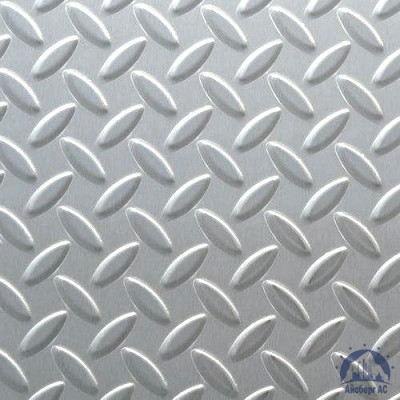 Рифлёный алюминиевый лист "Чечевица" 1,5х1500х3000 мм 1105 купить  в Тюмени