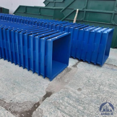 Контейнер металлический для мусора объём 1,1 м³ (евроформа)  купить  в Тюмени